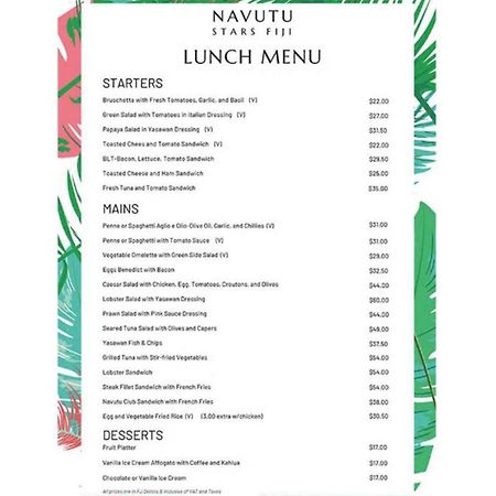 Navutu Stars Resort Matayalevu Extérieur photo