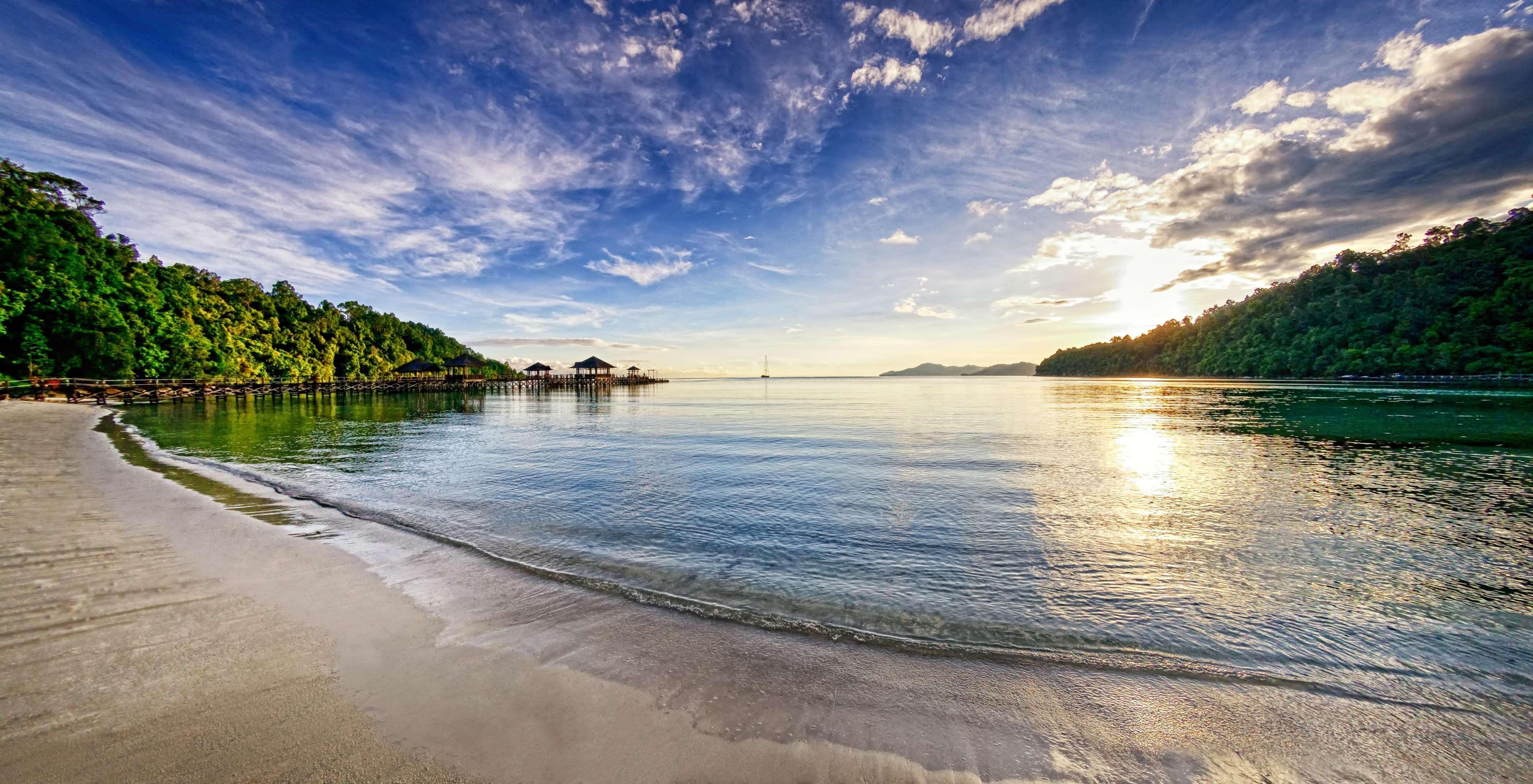 Bunga Raya Island Resort & Spa Île de Gaya Extérieur photo
