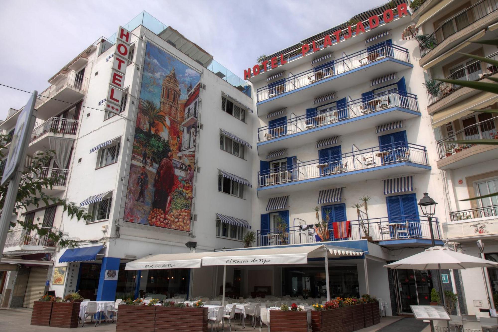 Hôtel Platjador à Sitges Extérieur photo