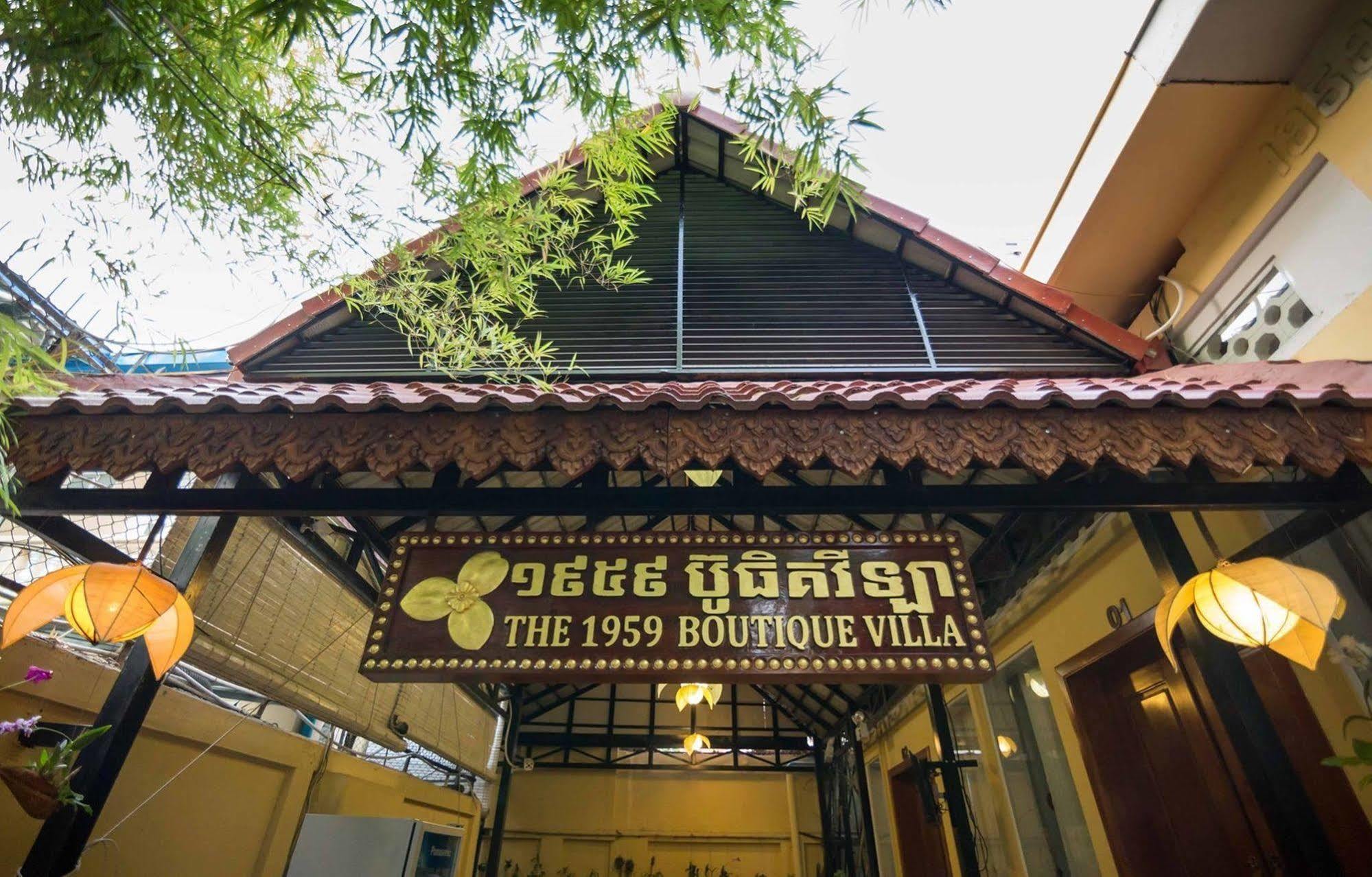 The 1959 Boutique Villa Phnom Penh Extérieur photo